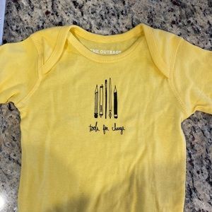 3/$15 Tools for Change (The Outrage) 24m onesie